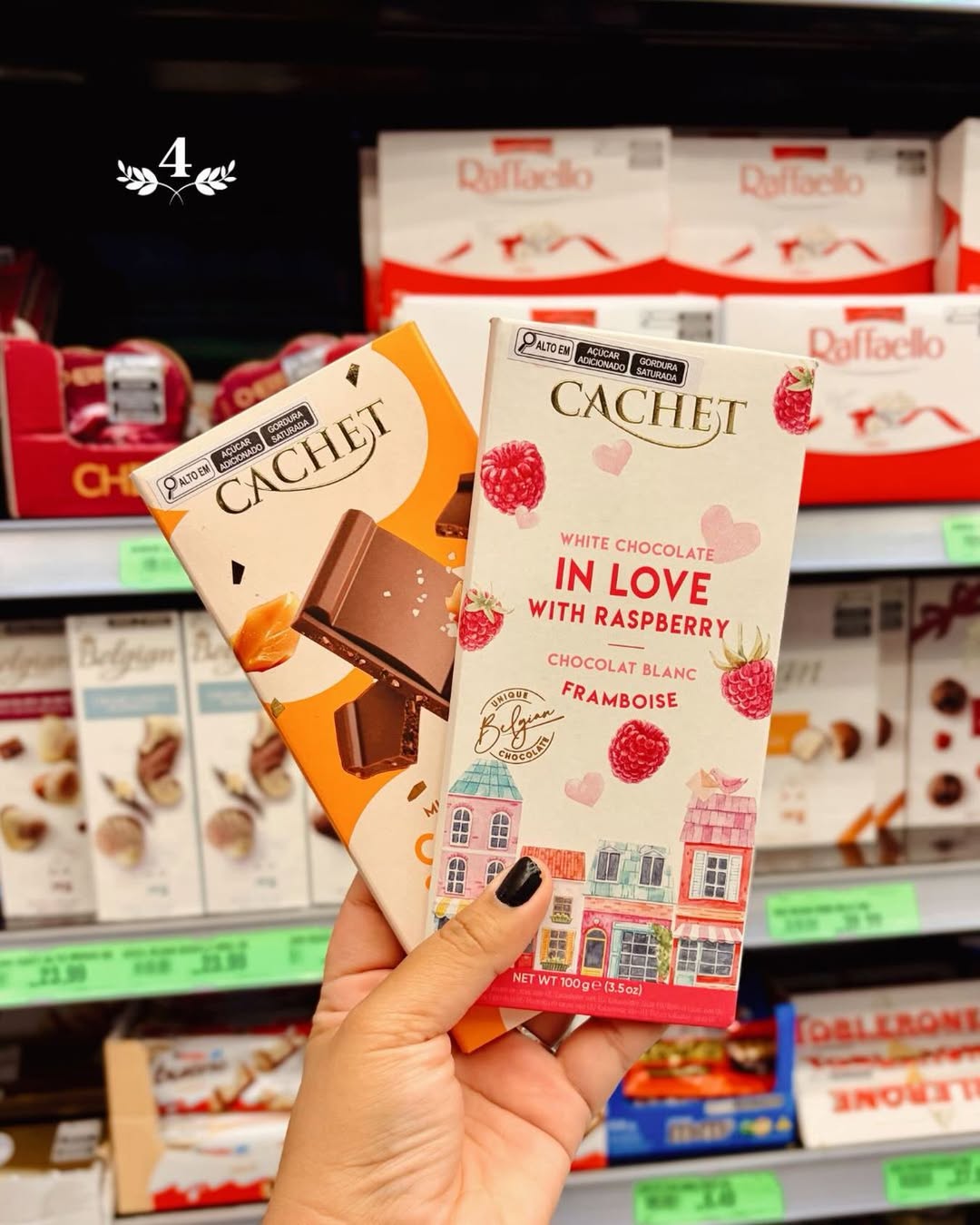 Chocolates Cachet importados